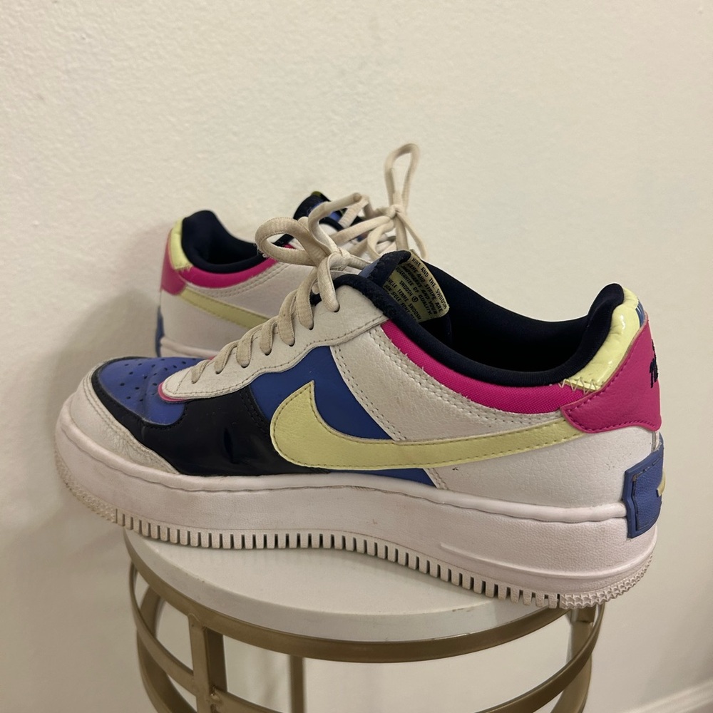 Nike Women's Air Force 1 Shadow 'Sapphire' - Picture 4 of 10